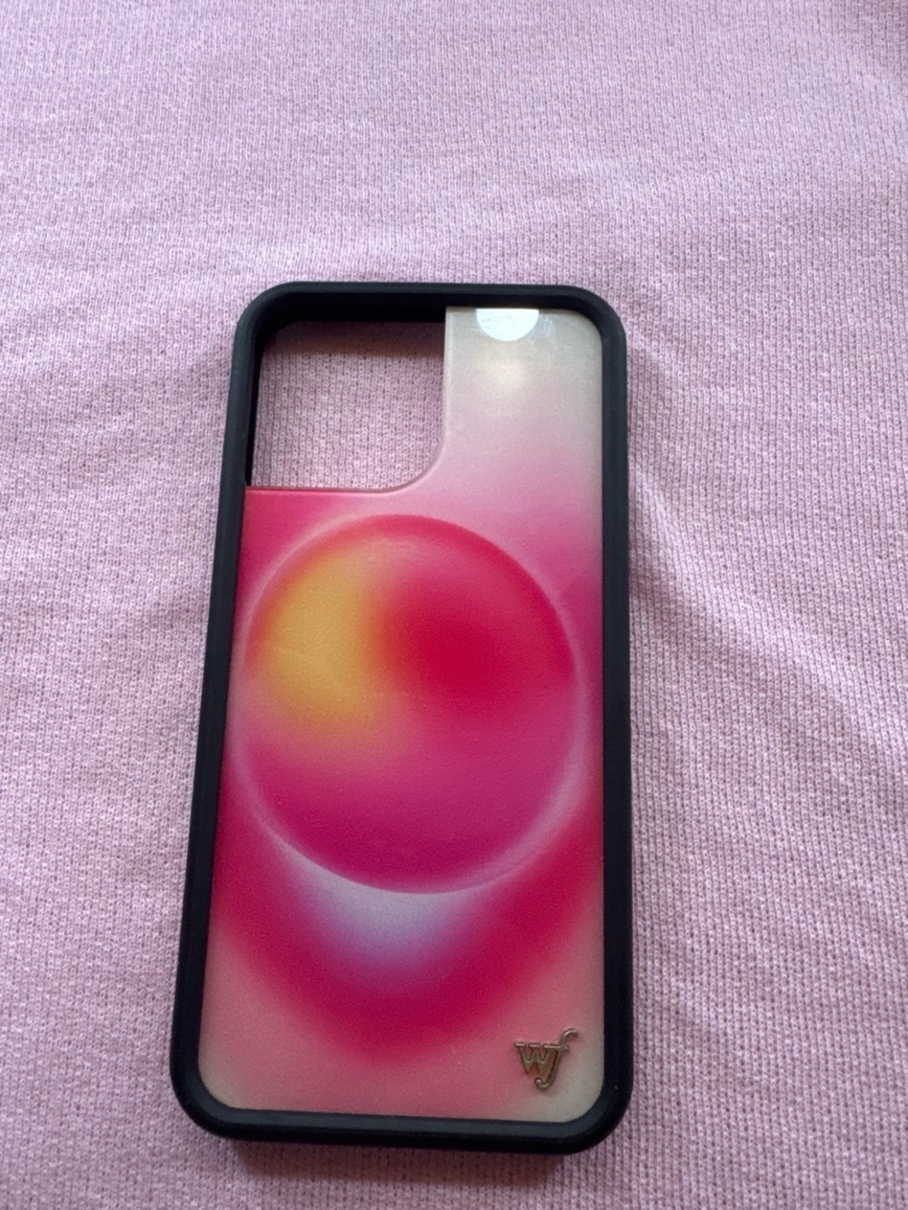 Pink aura case for the 12 pro max
